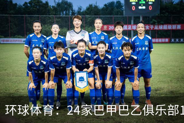 环球体育：24家巴甲巴乙俱乐部11月30日起或受罚